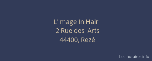 L'Image In Hair
