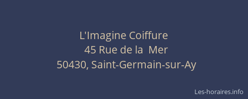 L'Imagine Coiffure