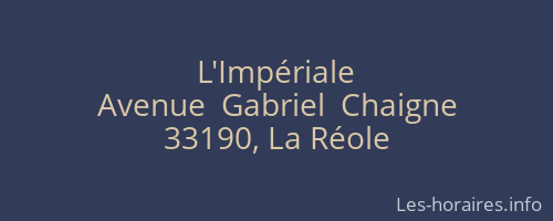 L'Impériale