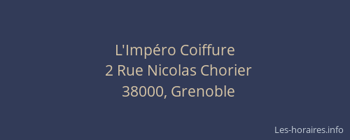 L'Impéro Coiffure