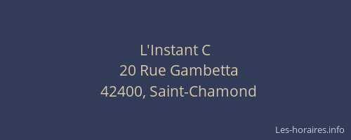 L'Instant C