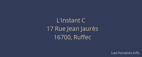 L'Instant C