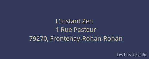 L'Instant Zen