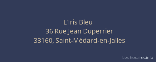 L'Iris Bleu
