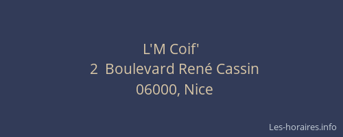 L'M Coif'