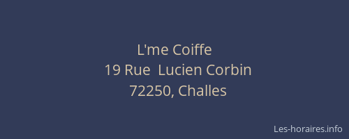 L'me Coiffe