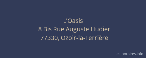 L'Oasis
