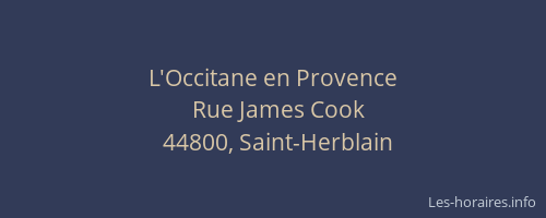 L'Occitane en Provence