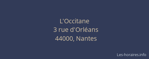 L'Occitane