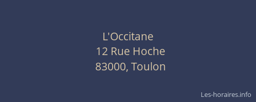 L'Occitane