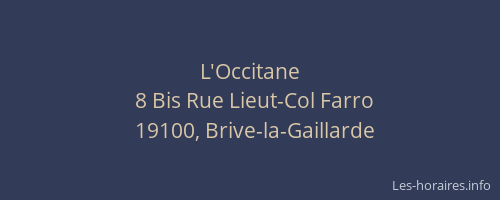 L'Occitane