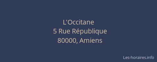 L'Occitane