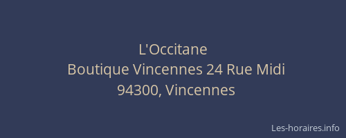 L'Occitane