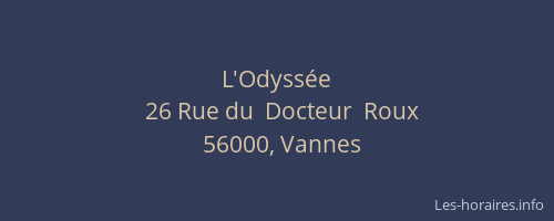 L'Odyssée