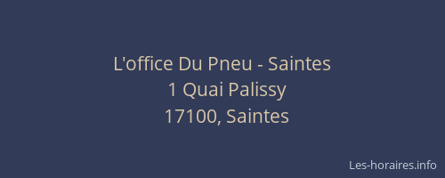 L'office Du Pneu - Saintes