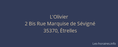 L'Olivier