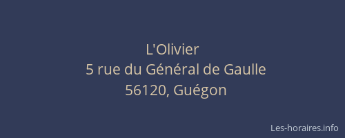 L'Olivier