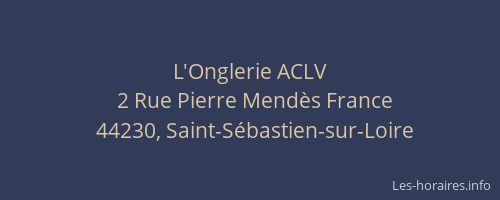 L'Onglerie ACLV