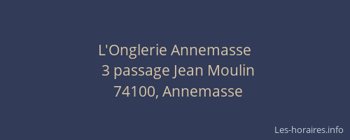 L'Onglerie Annemasse
