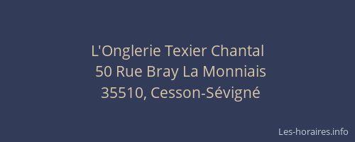 L'Onglerie Texier Chantal