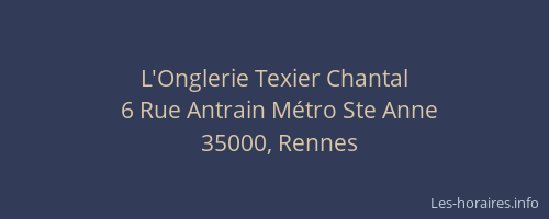 L'Onglerie Texier Chantal