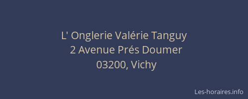 L' Onglerie Valérie Tanguy