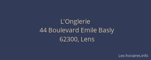 L'Onglerie