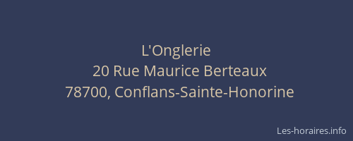 L'Onglerie