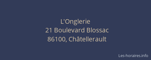 L'Onglerie