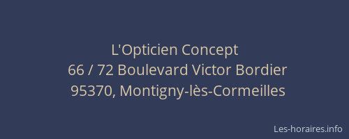L'Opticien Concept