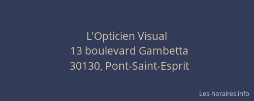 L'Opticien Visual