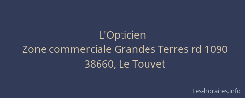 L'Opticien