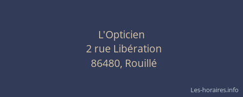 L'Opticien