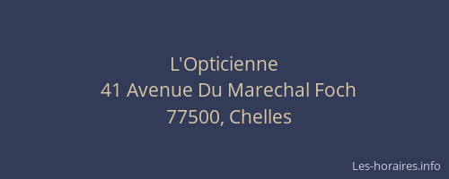 L'Opticienne