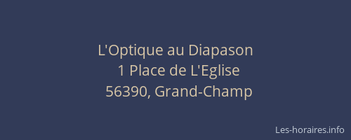 L'Optique au Diapason