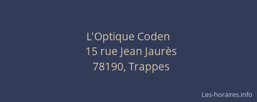 L'Optique Coden