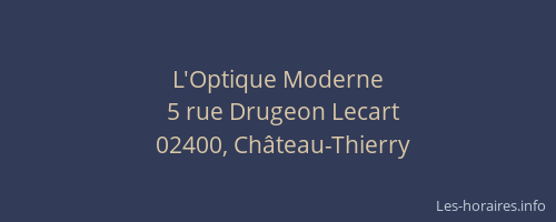 L'Optique Moderne