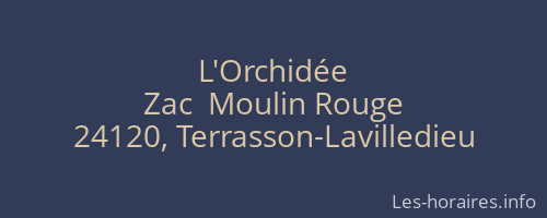 L'Orchidée