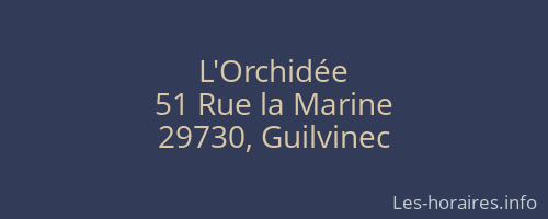 L'Orchidée