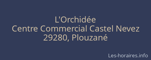 L'Orchidée