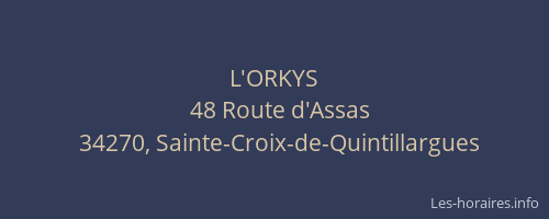 L'ORKYS