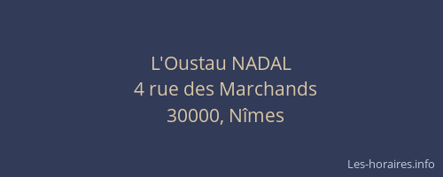 L'Oustau NADAL