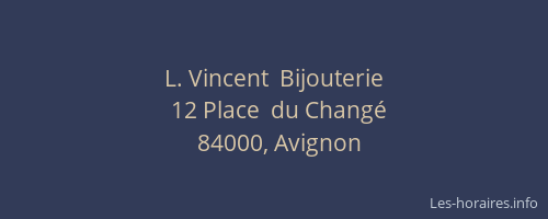 L. Vincent  Bijouterie