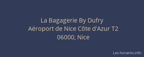 La Bagagerie By Dufry