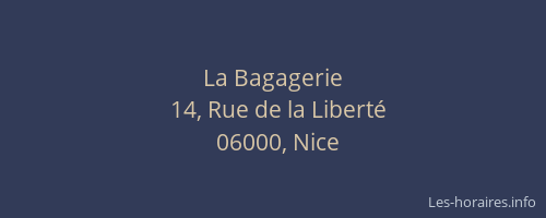 La Bagagerie