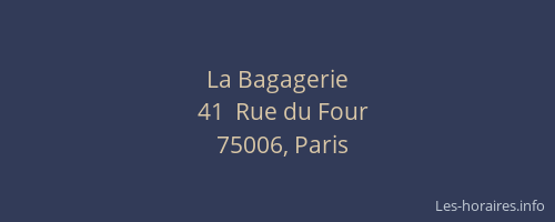 La Bagagerie
