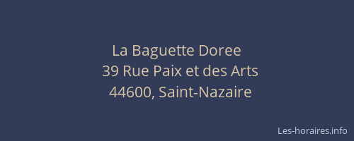 La Baguette Doree