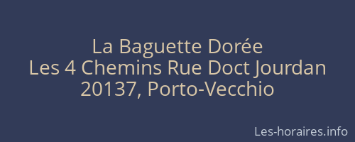 La Baguette Dorée