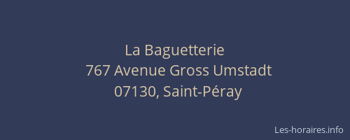 La Baguetterie