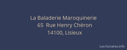 La Baladerie Maroquinerie